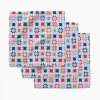 Geometry Patchwork Picnic Dishcloth Set Outlet