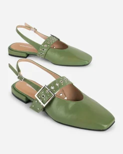 Intentionally Blank Pearl Slingback Ballet Flat - Cactus Hot