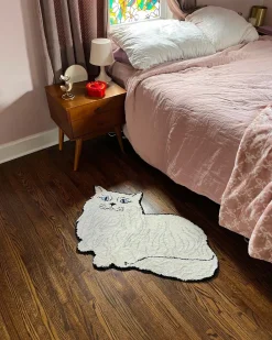 A Shop of Things Persian Cat Rug Discount