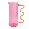 Core Home Pink Squiggle Pitcher Discount