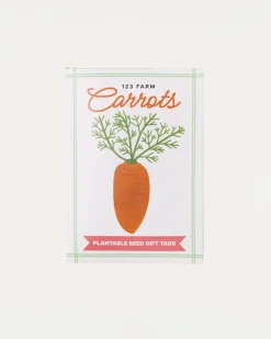123 Farm Plantable Seed Gift Tags - Carrots Sale