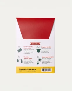 123 Farm Plantable Seed Gift Tags - Tomatoes Hot