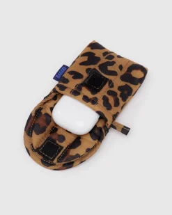 Baggu Puffy Earbuds Case - Leopard New