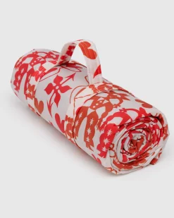 Baggu Puffy Picnic Blanket - Cowgirl Hot
