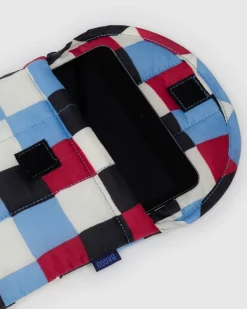 Baggu Puffy Tablet Sleeve 8" - Painted Check Sale