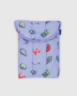 Baggu Puffy Tablet Sleeve 8" - Sea Charms New