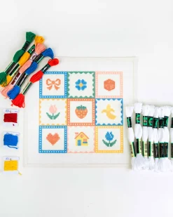 ban.do x Unwind Studios Needlepoint Kit Quilt Best