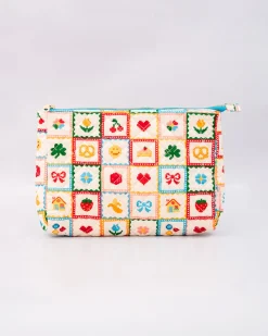 ban.do Quilted Pouch Hot