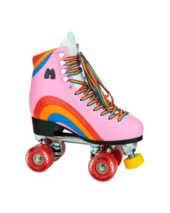 Moxi Roller Skates Rainbow Riders - pink heart Clearance