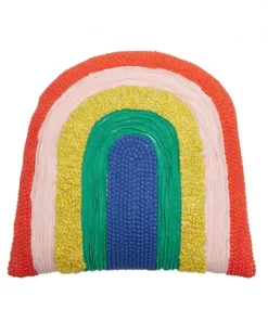 Peking Handicraft Rainbow Shaped Embroidered Pillow Discount