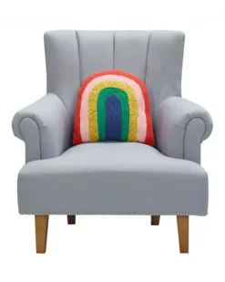 Peking Handicraft Rainbow Shaped Embroidered Pillow Discount