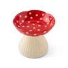 Core Home Red Mushroom Pedestal Bowl Online