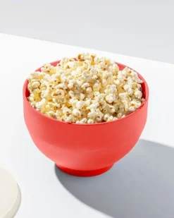 W&P Red Silicone Reusable Popcorn Popper New