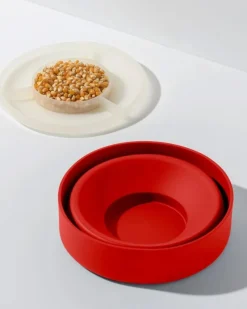 W&P Red Silicone Reusable Popcorn Popper New