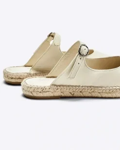 Intentionally Blank Reports Slip On Espadrille - Cream Online