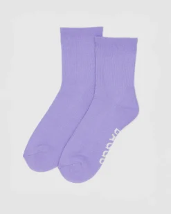 Baggu Ribbed Socks - Wisteria Sale