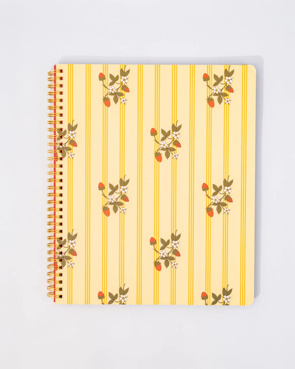 ban.do Rough Draft Large Notebook - Floral Stripe Hot