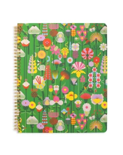 ban.do Rough Draft Large Notebook - geometric floral Sale