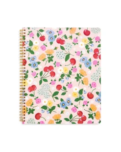 ban.do Rough Draft Large Notebook - Flowers And Fruit New