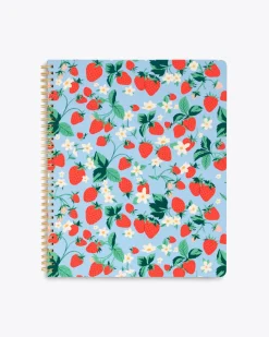 ban.do Rough Draft Large Notebook - strawberry field Sale