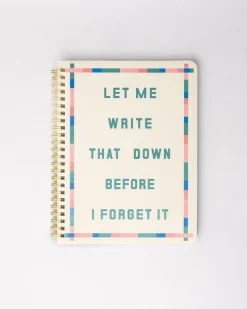 ban.do Rough Draft Mini Notebook - Before I Forget Hot