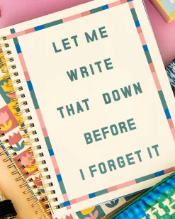 ban.do Rough Draft Mini Notebook - Before I Forget Hot