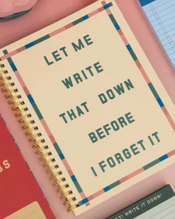 ban.do Rough Draft Mini Notebook - Before I Forget Hot