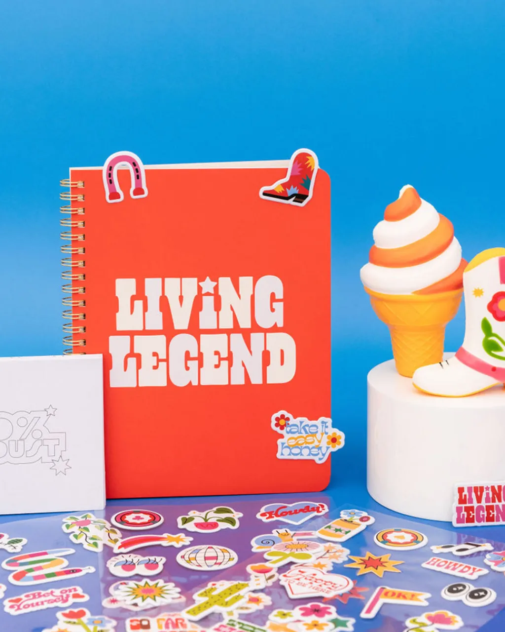ban.do Rough Draft Mini Notebook - living legend Best