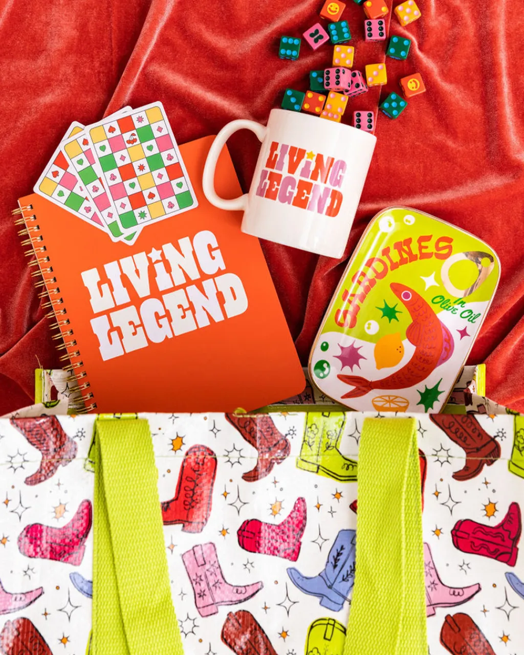 ban.do Rough Draft Mini Notebook - living legend Best