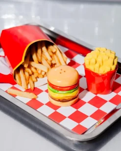 DOIY Salt And Pepper Shakers - Burger + Fries Discount