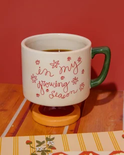 ban.do Short Ceramic Mug - In My Growing Season Best