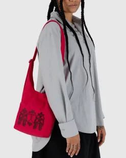 Baggu Small Nylon Sling - Embroidered Cowgirl Best