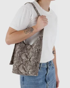 Baggu Small Nylon Sling Bag - Snakeskin Hot