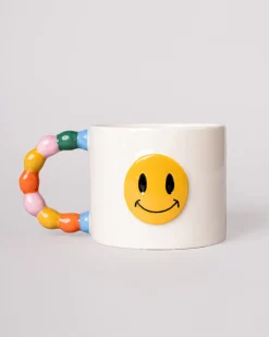 ban.do Smiley Face Ceramic Mug Sale