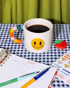 ban.do Smiley Face Ceramic Mug Sale