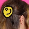 Colette Bernard Smiley Hair Clip New