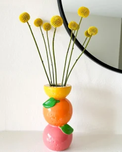 ban.do Stacked Citrus Vase Clearance