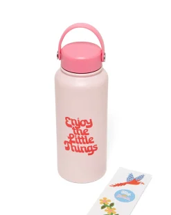 ban.do Stainless Steel Water Bottle - enjoy the little things Online