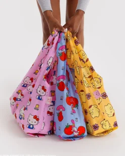 Baggu Standard Set Of 3 - Hello Kitty And Friends Florals