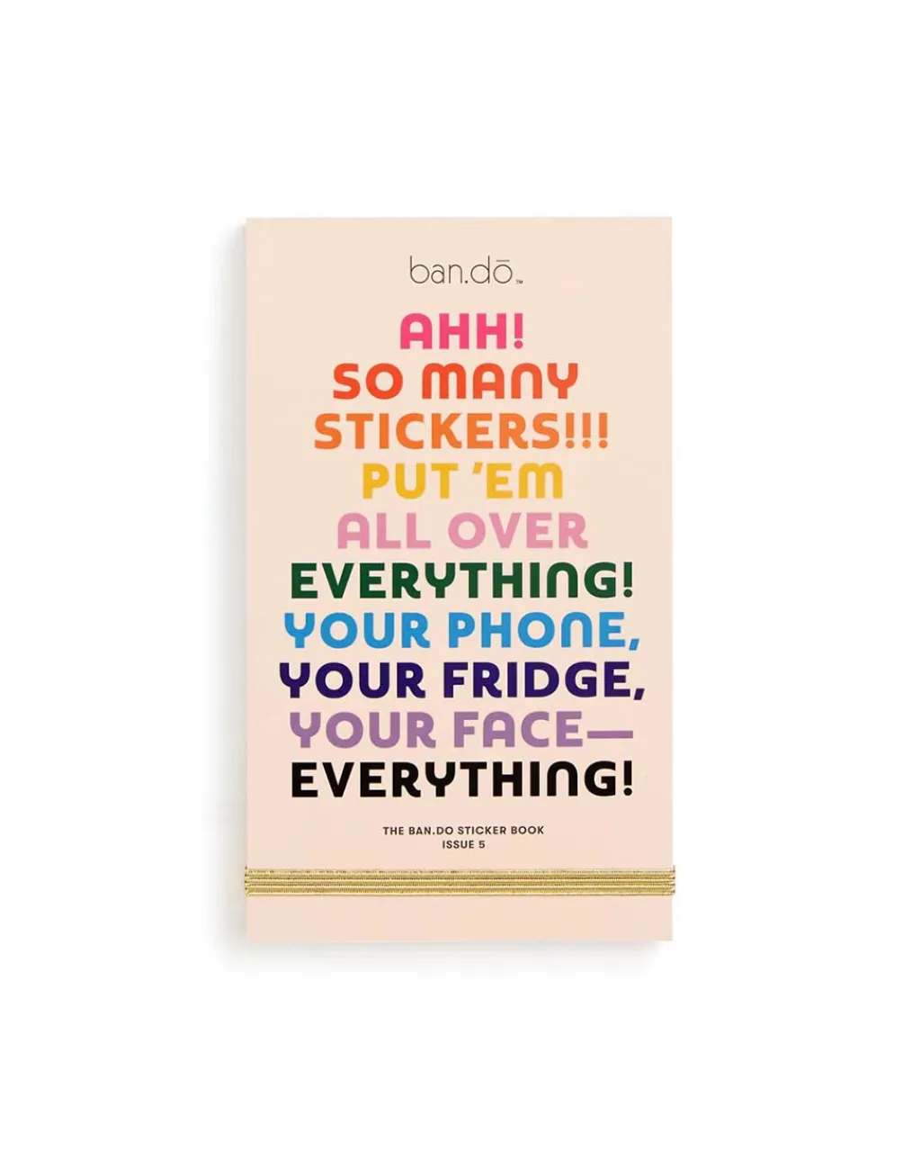 ban.do Sticker Book - issue five Discount