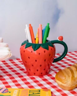 ban.do Strawberry Ceramic Mug Online