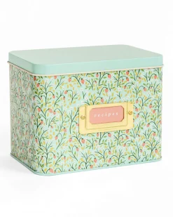 1canoe2 Tin Recipe Box Strawberry Meadow Sale