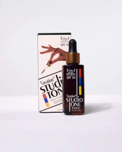 Vacation Sunscreen Studio Tone SPF 50 Bronzing Drops New