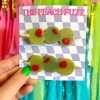 The Peach Fuzz Stuffed Olive Hair Clip Set Best