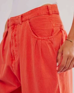 Free People Sweet Talk Chino Pants - Red Mango Sale
