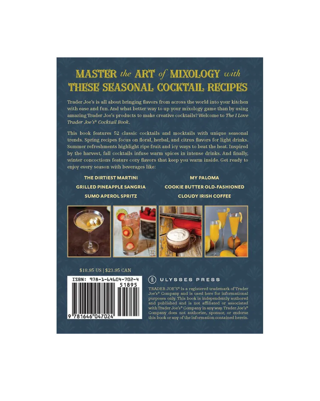 Greg Mcboat The I Love Trader Joe's Book Cocktail Online
