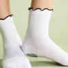 Hansel From Basel Thermal Ruffle Sporty Grip Crew Socks Hot