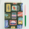 Idlewild Co. Tinned Fish Spiral Jotter Hot