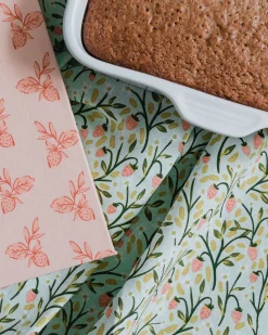 1canoe2 Tiny Floral Kitchen Towel Set Online