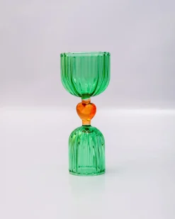 ban.do Tipsy Turvy Double Shot Glass - Green Best